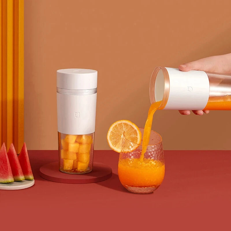 (image for) Mijia 300ML Portable Juicer Juice Cup Electric Mini Blender Mixer Fruit Vegetable Fast Juicing Kitchen Food Processor Home Travel Fitness